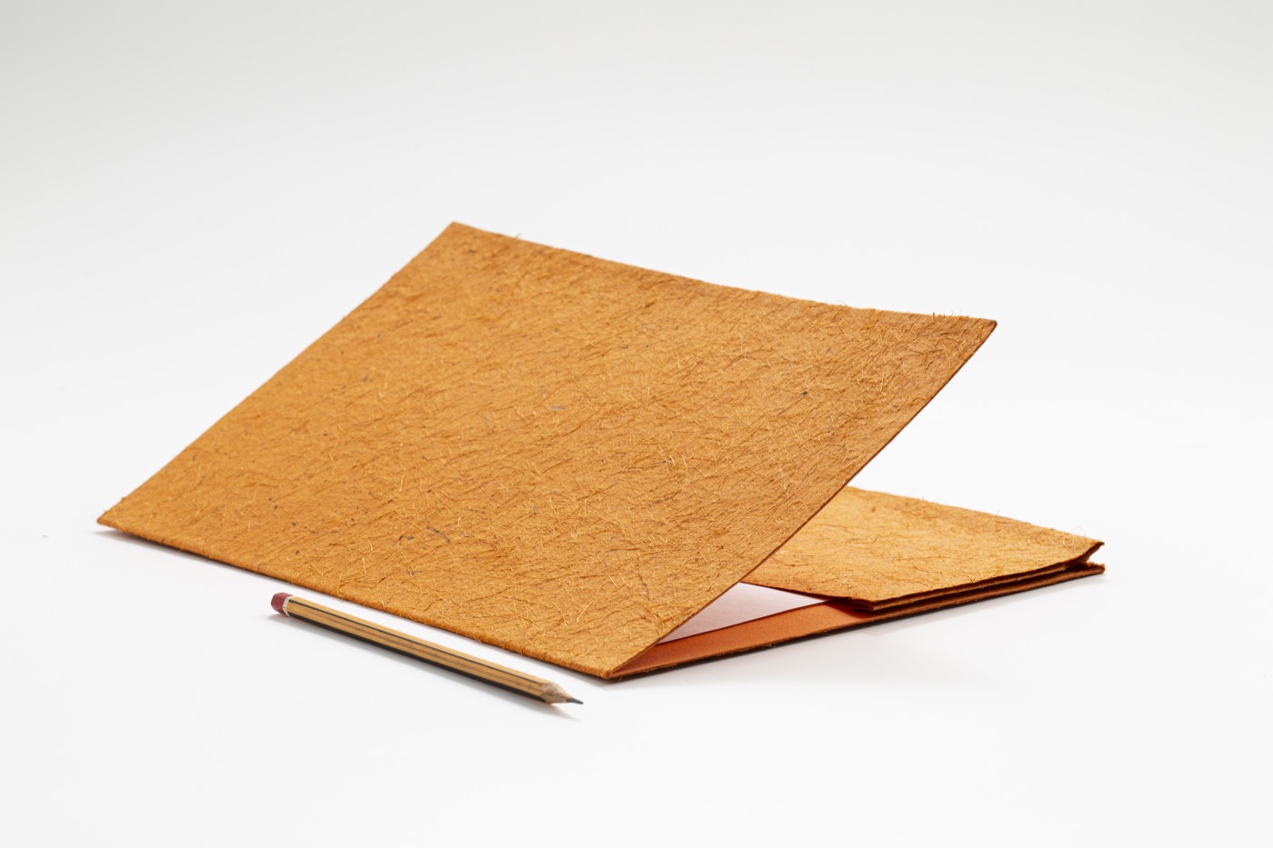 Recycled paper folders for conference packs